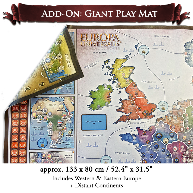 Europa Universalis: TPoP | Neoprene Playmat Add-on