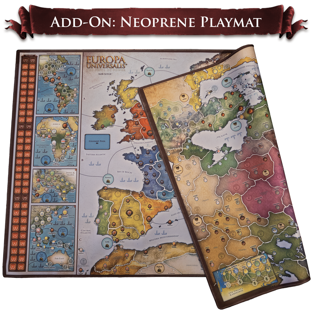 Europa Universalis: TPoP | Neoprene Playmat Add-on
