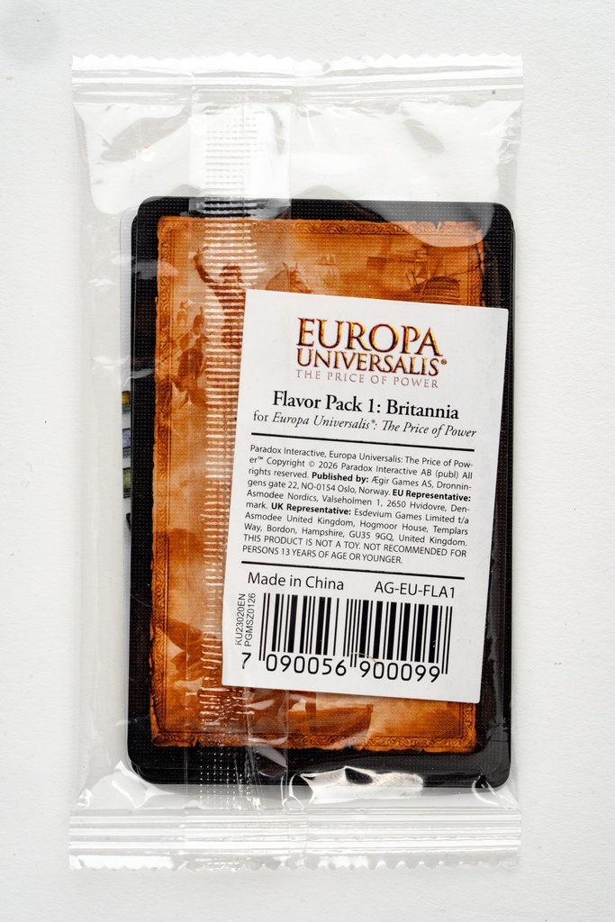[AG-EU-FLA1] Europa Universalis: TPoP | Flavor Pack 1: Britannia